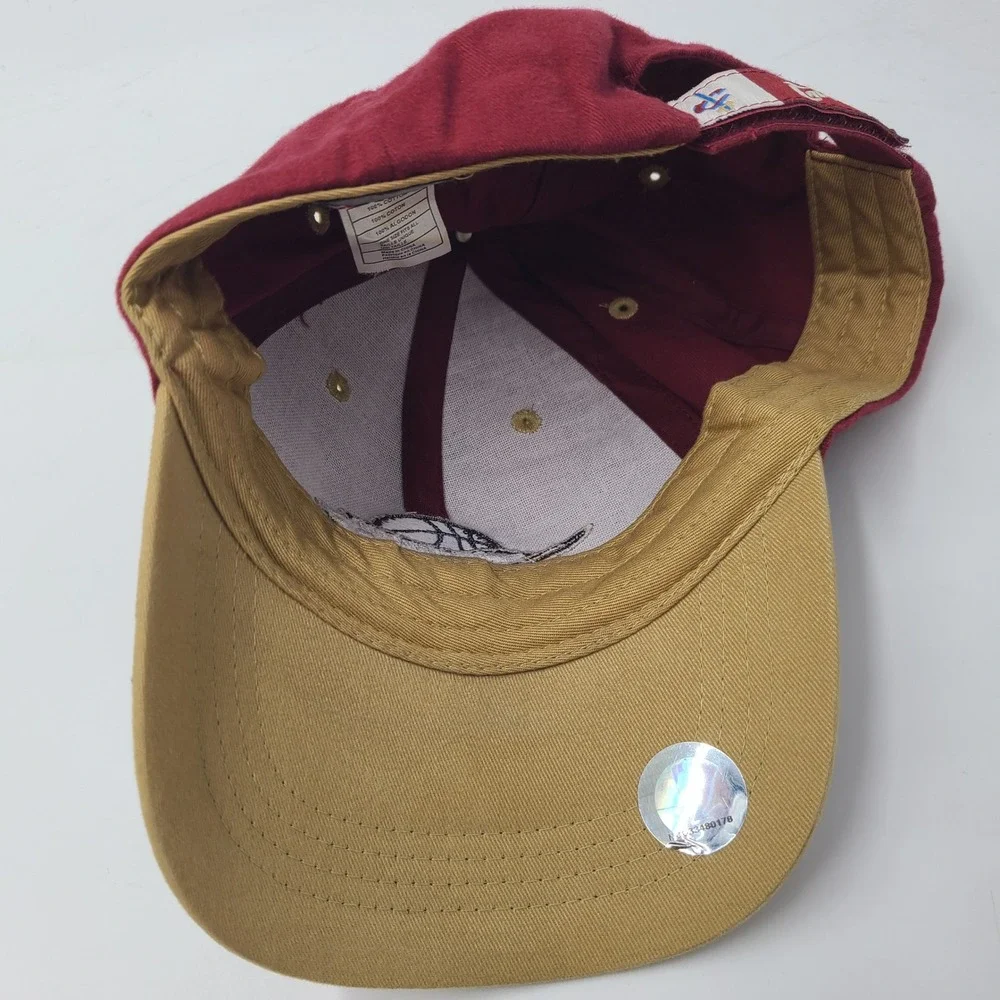 Cleveland‎ Cavaliers Hat Adjustable NBA Elevation Red Gold Basketball Casual Men